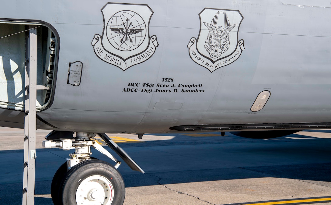 The sixth aircraft to be divested from the 916 ARW.