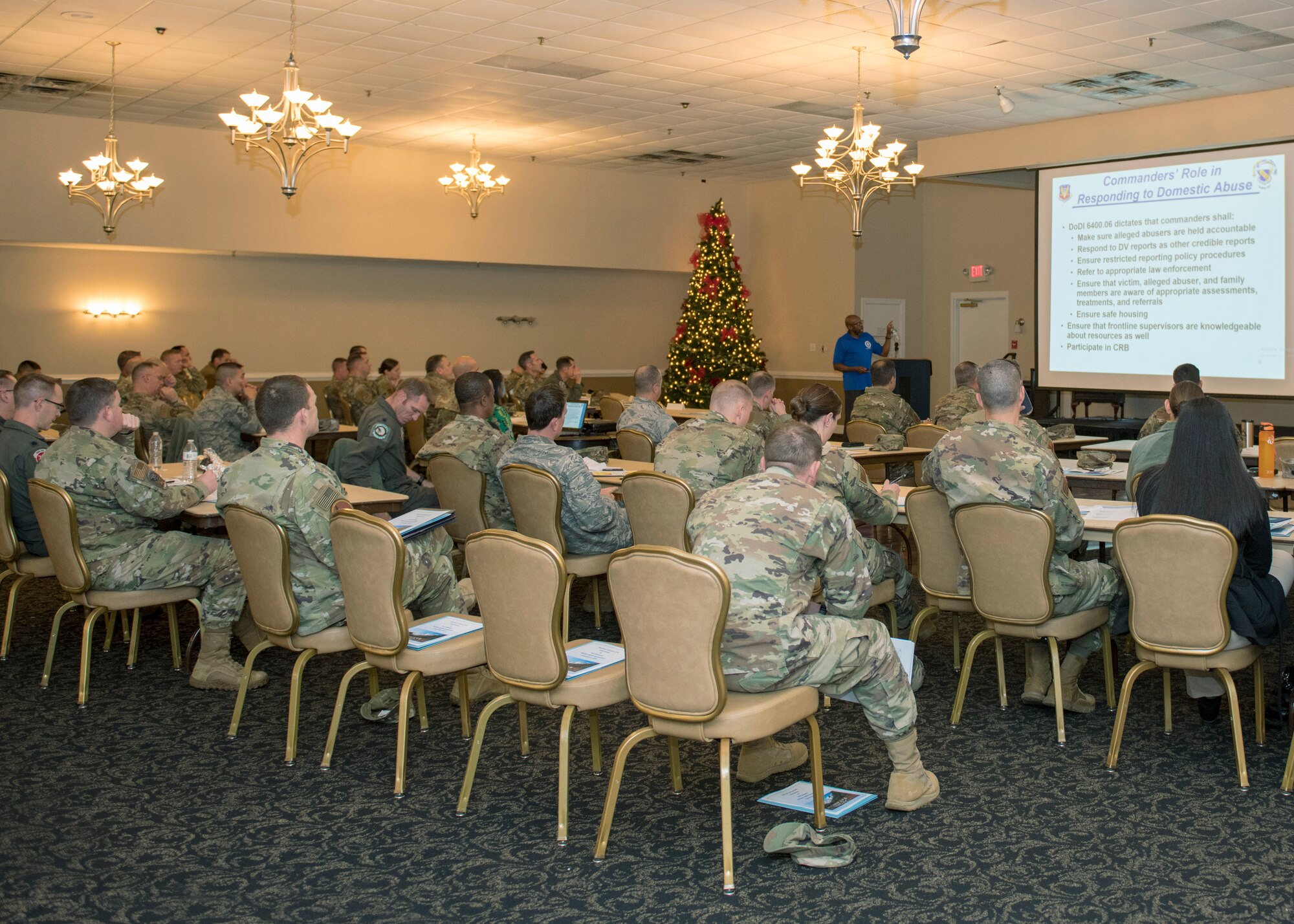 Commanders and first sergeants attend Mental Health Symposium