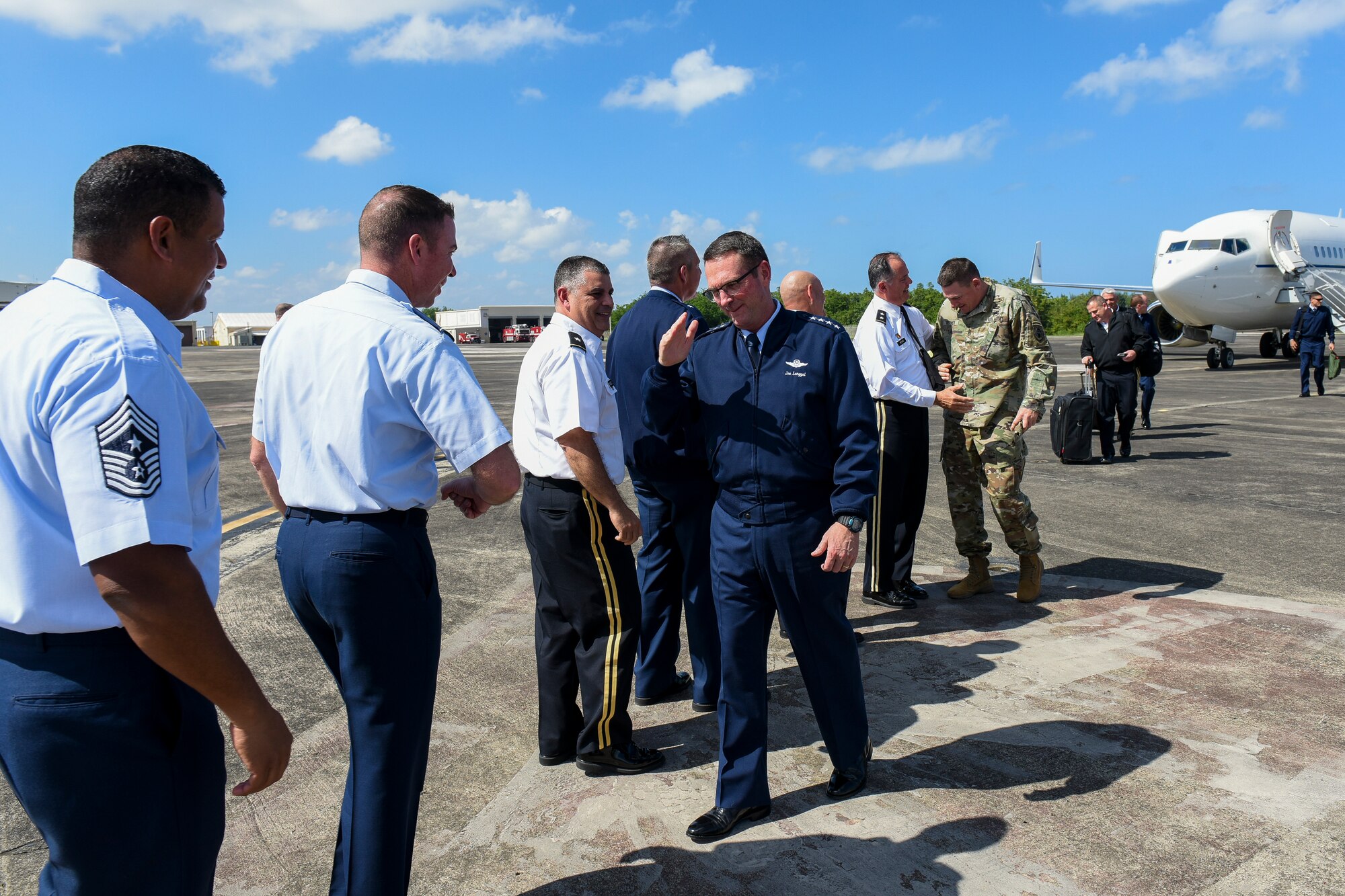 Gen. Lengyel visits the Puerto Rico National Guard