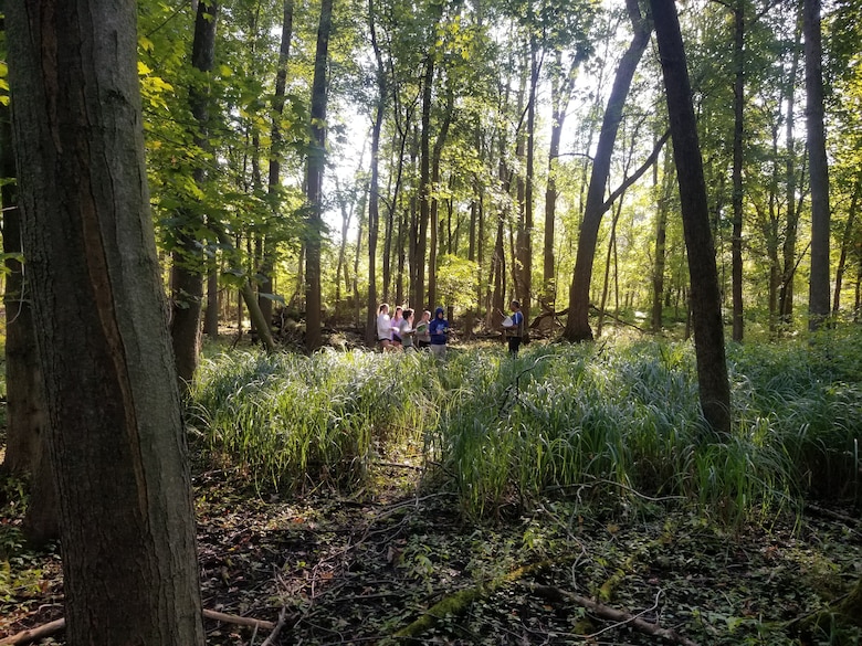 U.S. Army Corps of Engineers Buffalo District biologists recently taught D’Youville College students basic wetland delineation and fish population surveys as part of two separate labs for the D’Youville BIO 189-A Great Lakes laboratory course.