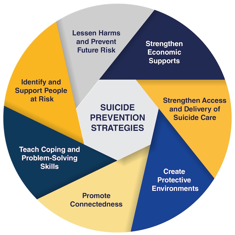 Suicide Prevention Strategies graphic