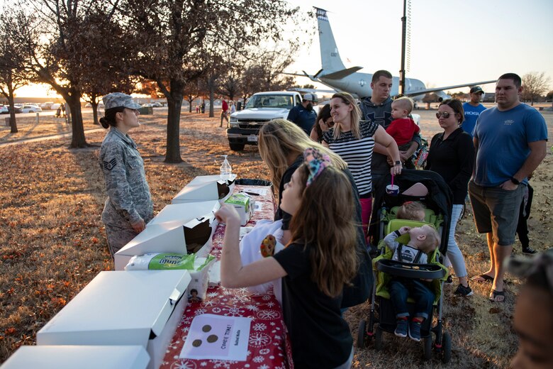 97 AMW hosts annual Holiday Tree Lighting.