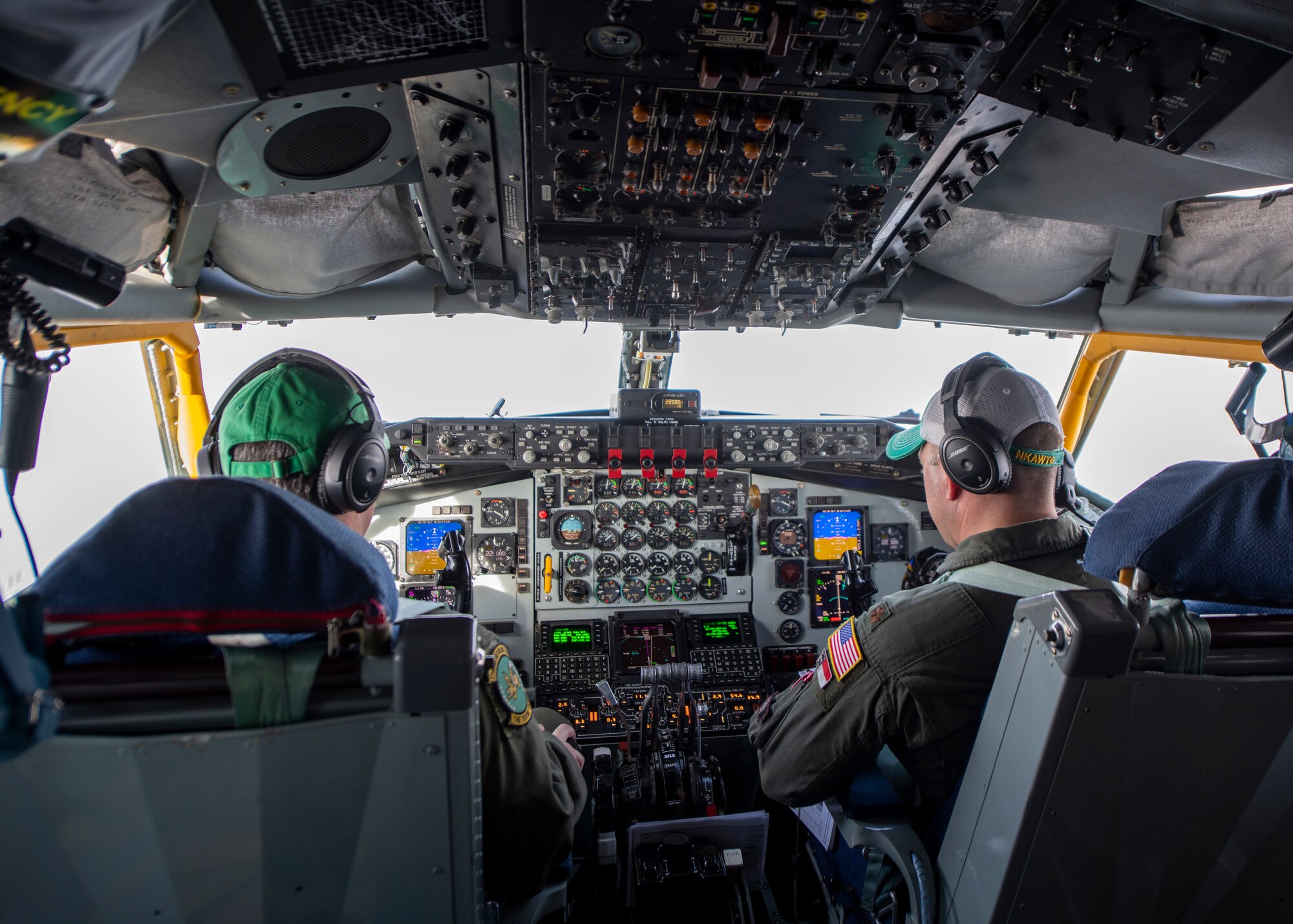 SJAFB Key Spouses experience final KC-135 flight