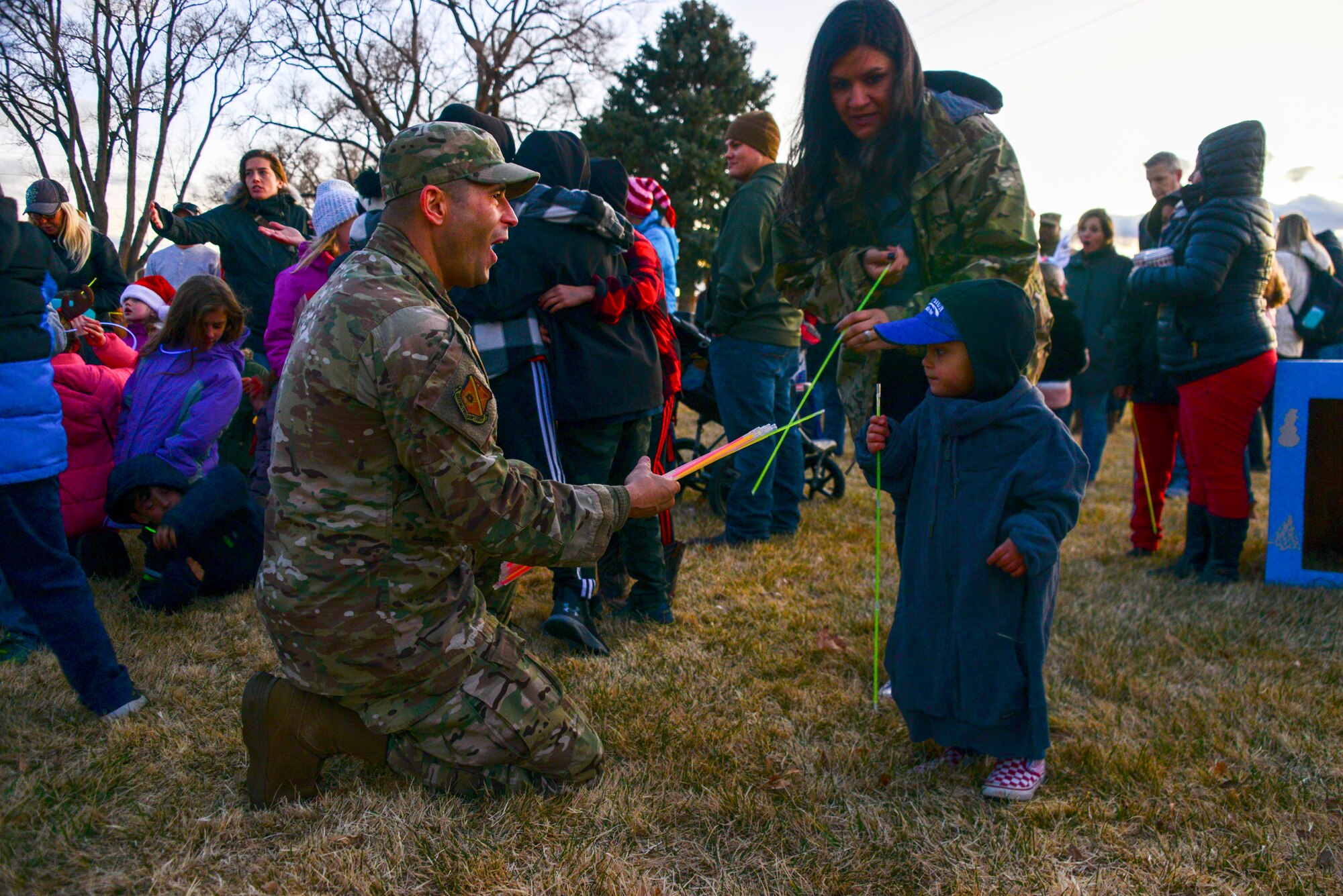 Photo of Christmas Tree lighting events.