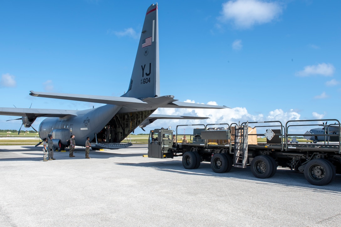Airmen from the 374th Logistics Readiness Squadron