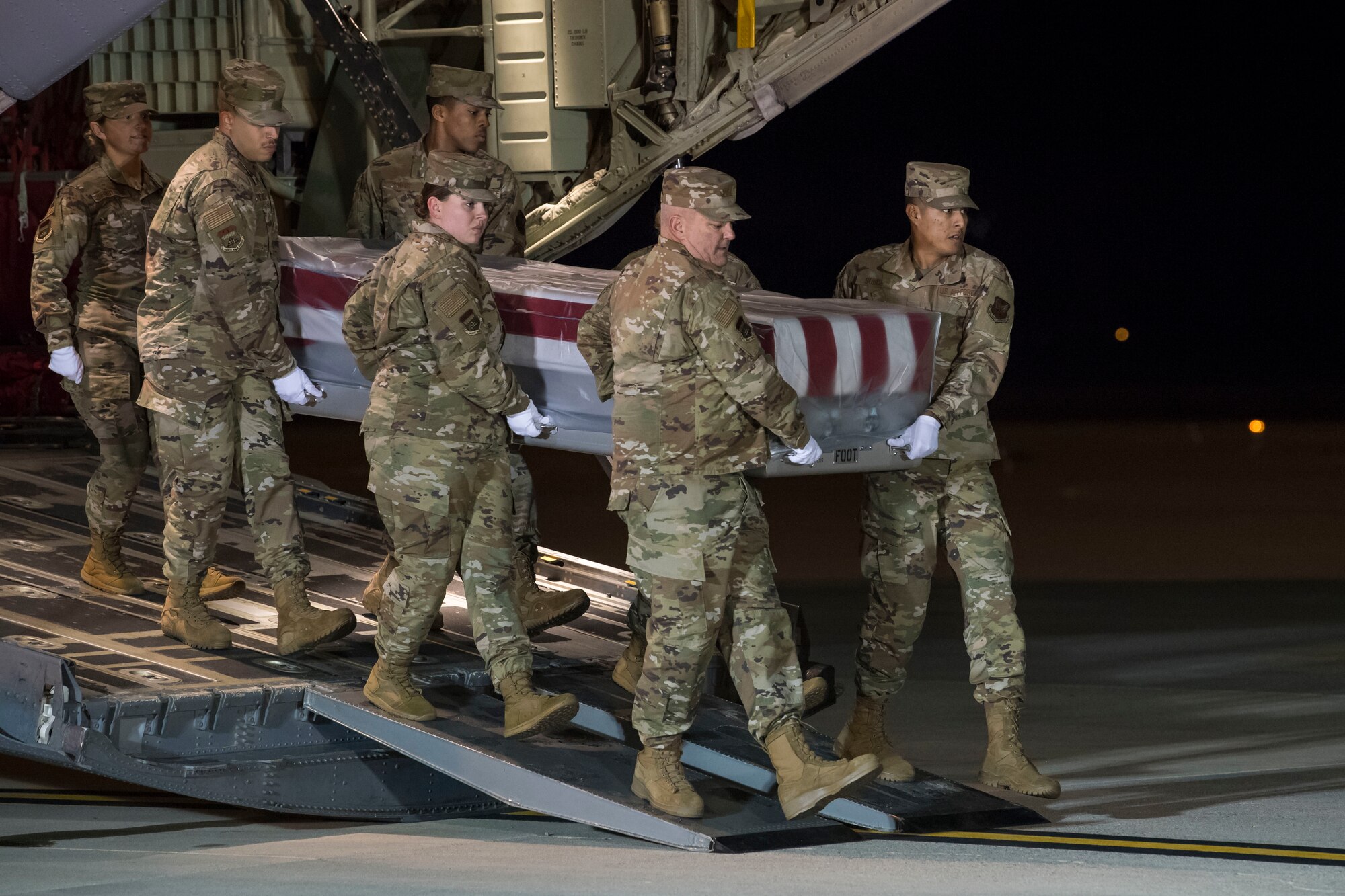 Dignified Transfer of Cameron S. Walters