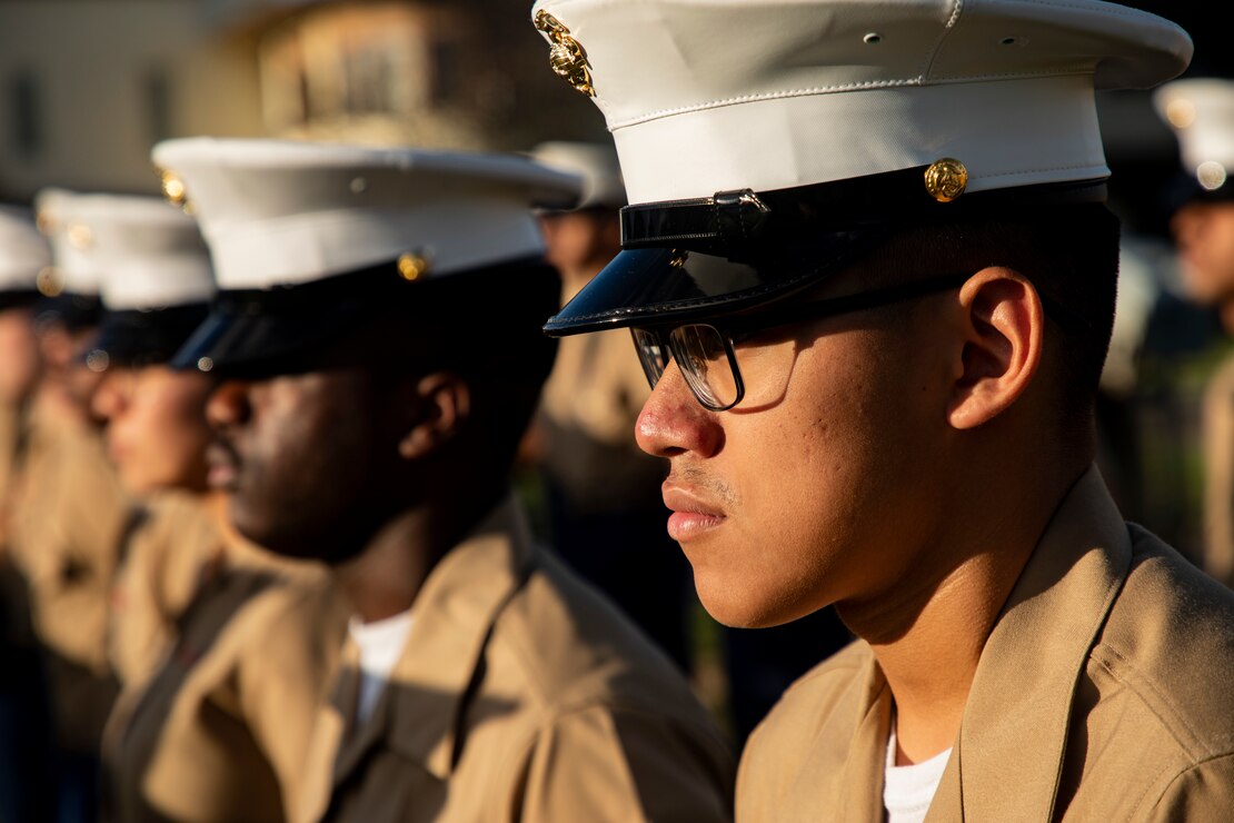 U.S. Marines honor those who gave their lives aboard U.S. Naval Air Station Kaneohe Bay on Dec. 7, 1941, during the annual Klipper Ceremony, held at Marine Corps Base Hawaii, Dec. 7, 2019. The Klipper Memorial was dedicated in 1981 to honor the 17 U.S. Navy Sailors and two civilian contractors who died during the attack on Naval Air Station Kaneohe Bay on Dec. 7, 1941.