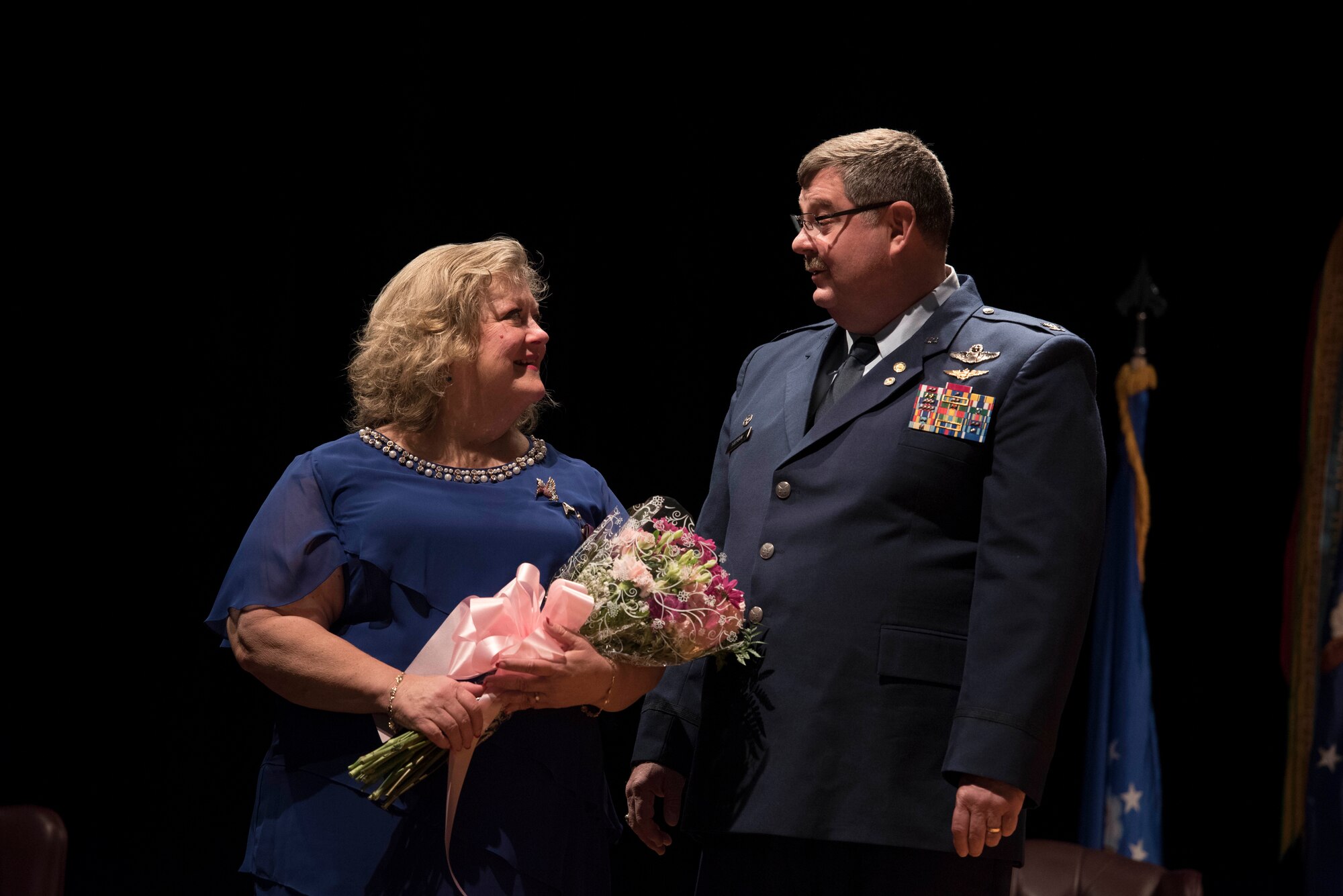 Col. Gregory S. Gilmour, outgoing Commander of the 315th Airlift Wing at JB Charleston, retired after 33 years of service across the U.S. Air Force Reserve and U.S. Navy at his retirement ceremony December 8, 2019, at JB Charleston.
“You couldn’t find a better character in a leader or a friend,” said Brig. Gen. Pennington, Mobilization Assistant to the Commander and President, Air University, Maxwell Air Force Base, Alabama. Pennington has known Gilmour for about 15 years through military service.