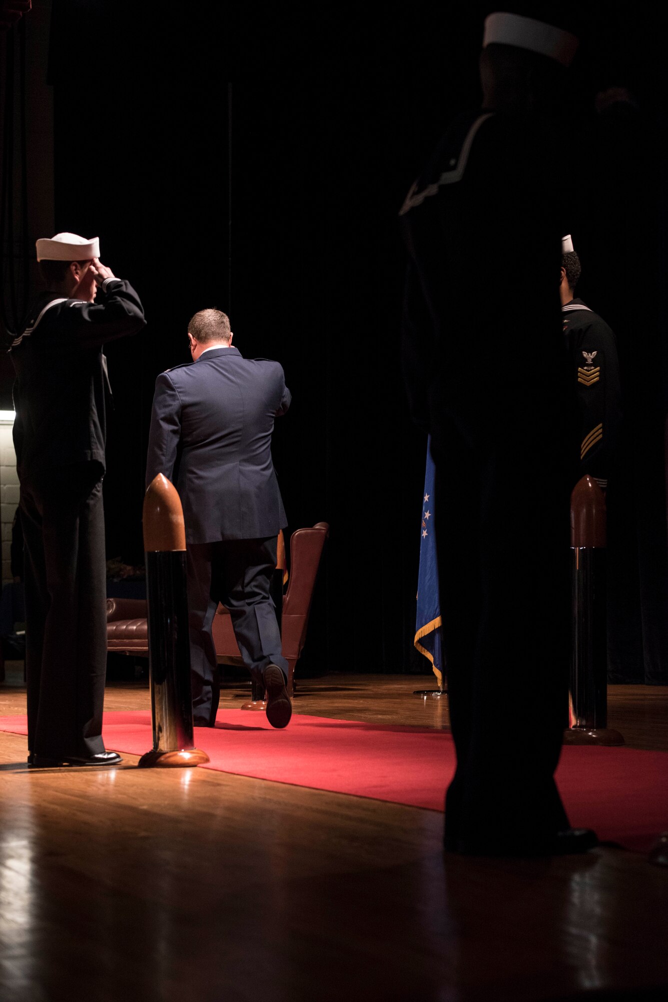 Col. Gregory S. Gilmour, outgoing Commander of the 315th Airlift Wing at JB Charleston, retired after 33 years of service across the U.S. Air Force Reserve and U.S. Navy at his retirement ceremony December 8, 2019, at JB Charleston.
“You couldn’t find a better character in a leader or a friend,” said Brig. Gen. Pennington, Mobilization Assistant to the Commander and President, Air University, Maxwell Air Force Base, Alabama. Pennington has known Gilmour for about 15 years through military service.