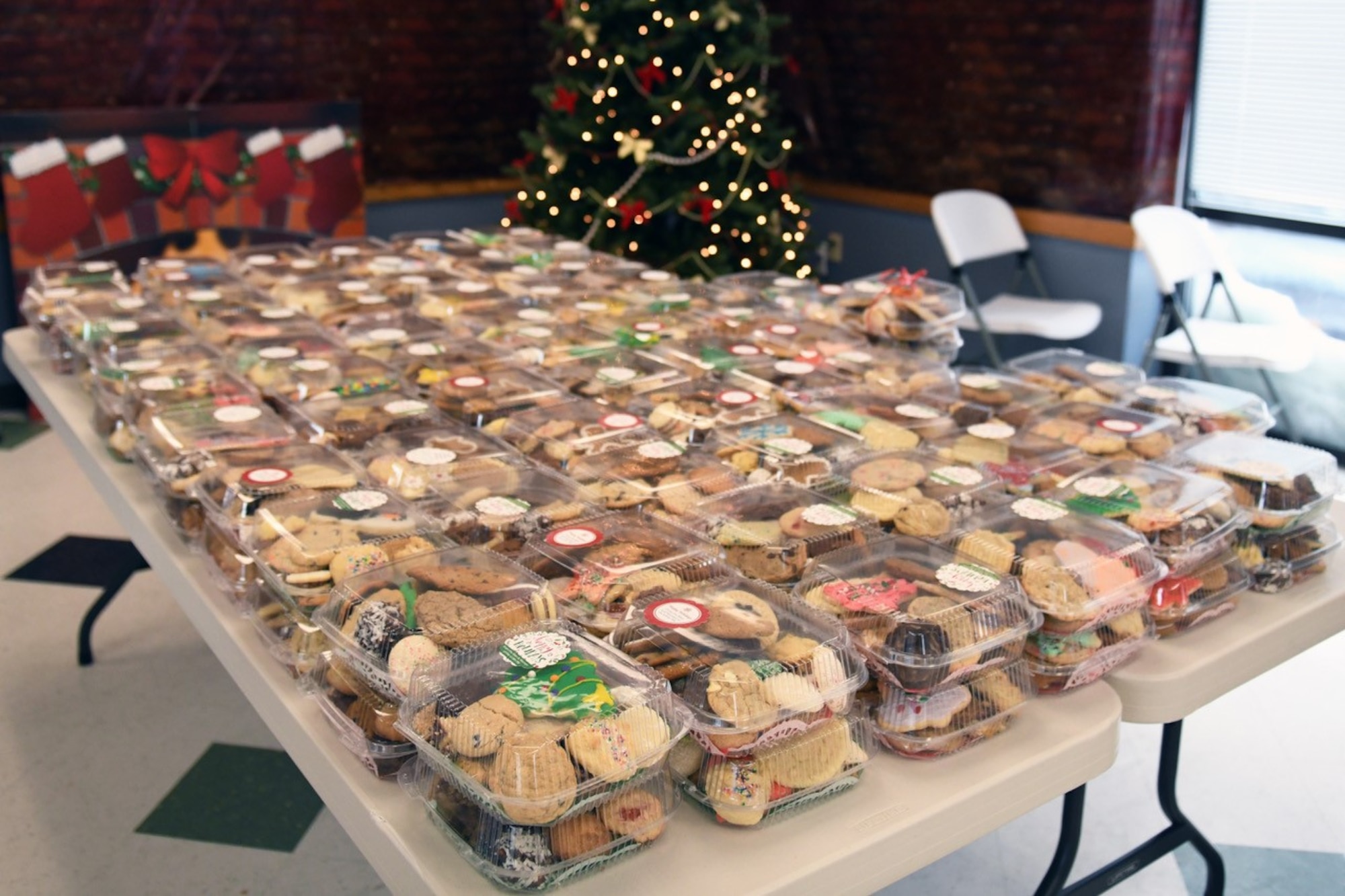 The 419th Fighter Wing annual Cookies for Airmen drive is a volunteer opportunity where reservists and family members can volunteer to bake, package, and deliver cookies to the families of young Airmen and all new recruits.