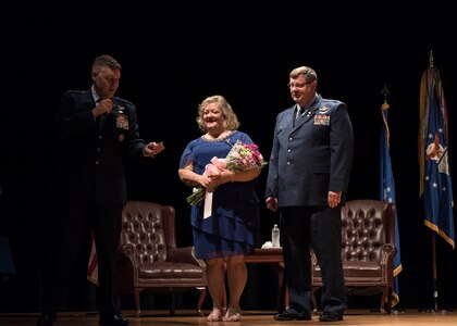Col. Gregory S. Gilmour, outgoing Commander of the 315th Airlift Wing at JB Charleston, retired after 33 years of service across the U.S. Air Force Reserve and U.S. Navy at his retirement ceremony December 8, 2019, at JB Charleston.
“You couldn’t find a better character in a leader or a friend,” said Brig. Gen. Pennington, Mobilization Assistant to the Commander and President, Air University, Maxwell Air Force Base, Alabama. Pennington has known Gilmour for about 15 years through military service.