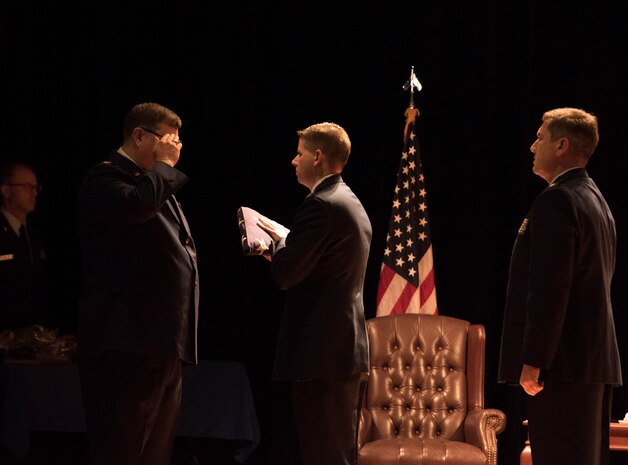 Col. Gregory S. Gilmour, outgoing Commander of the 315th Airlift Wing at JB Charleston, retired after 33 years of service across the U.S. Air Force Reserve and U.S. Navy at his retirement ceremony December 8, 2019, at JB Charleston.
“You couldn’t find a better character in a leader or a friend,” said Brig. Gen. Pennington, Mobilization Assistant to the Commander and President, Air University, Maxwell Air Force Base, Alabama. Pennington has known Gilmour for about 15 years through military service.