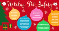 Safety during the holidays pertains to both humans and their furry family.