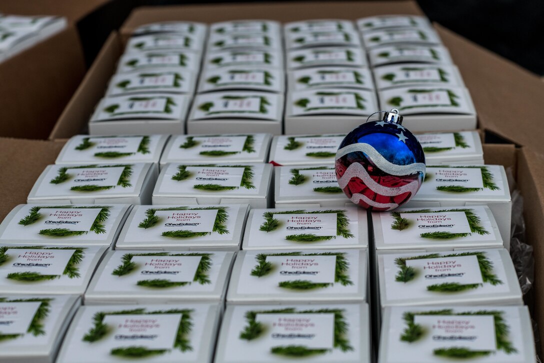 250 free live Christmas trees were donated through Trees for Troops to the Reserve Citizen Airmen, Marines and Sailors assigned to the installation.