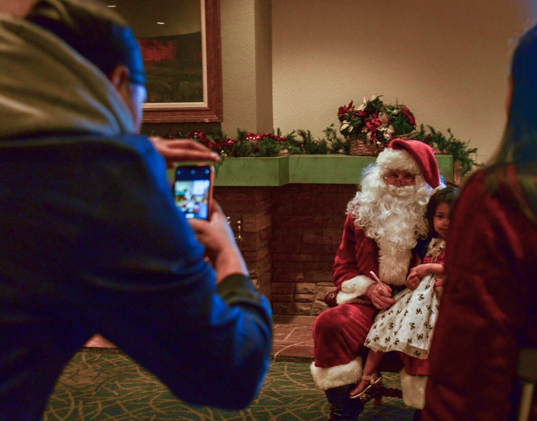 Santa Claus at Jingle Jubilee, Dec. 7, 2019.