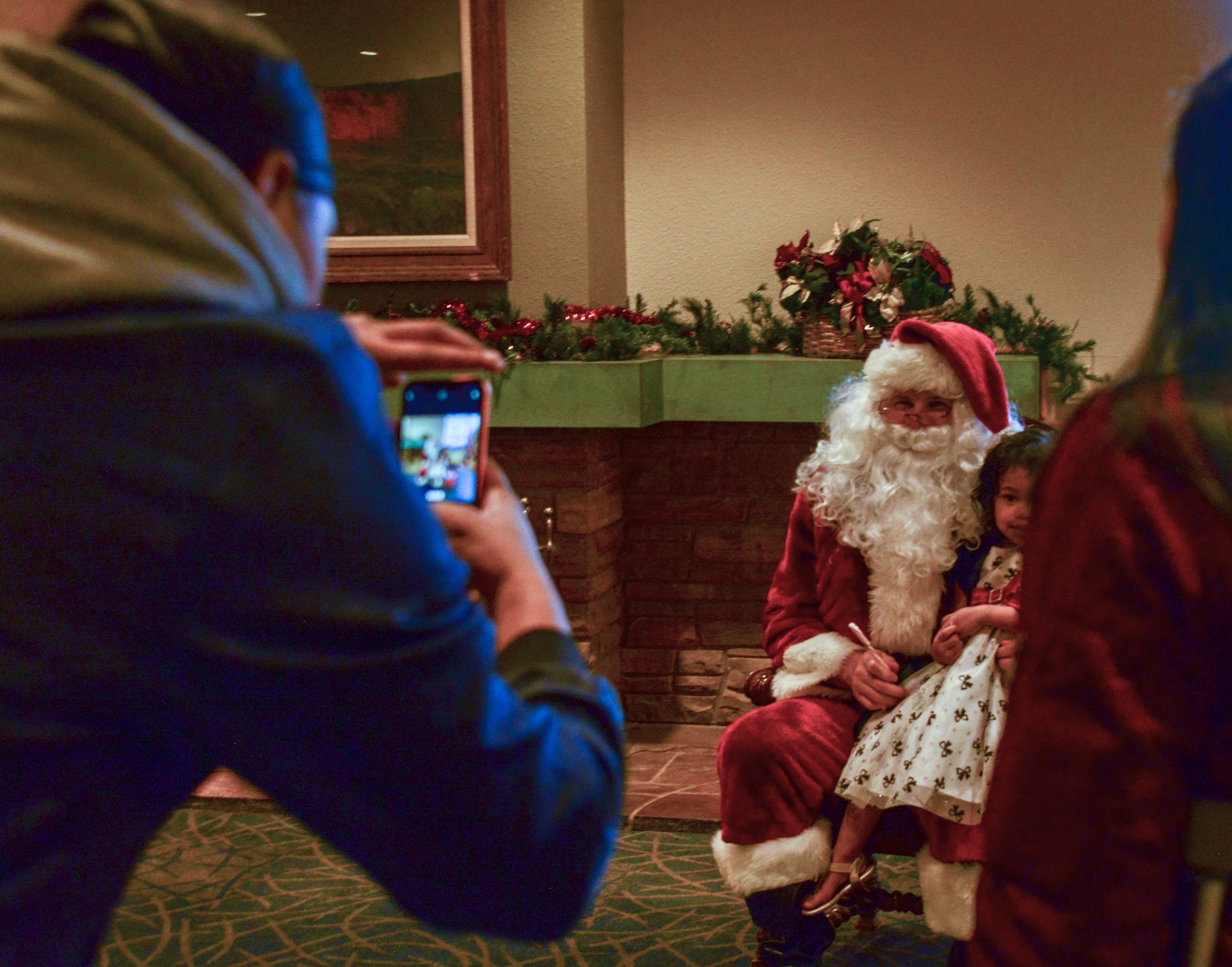 Santa Claus at Jingle Jubilee, Dec. 7, 2019.