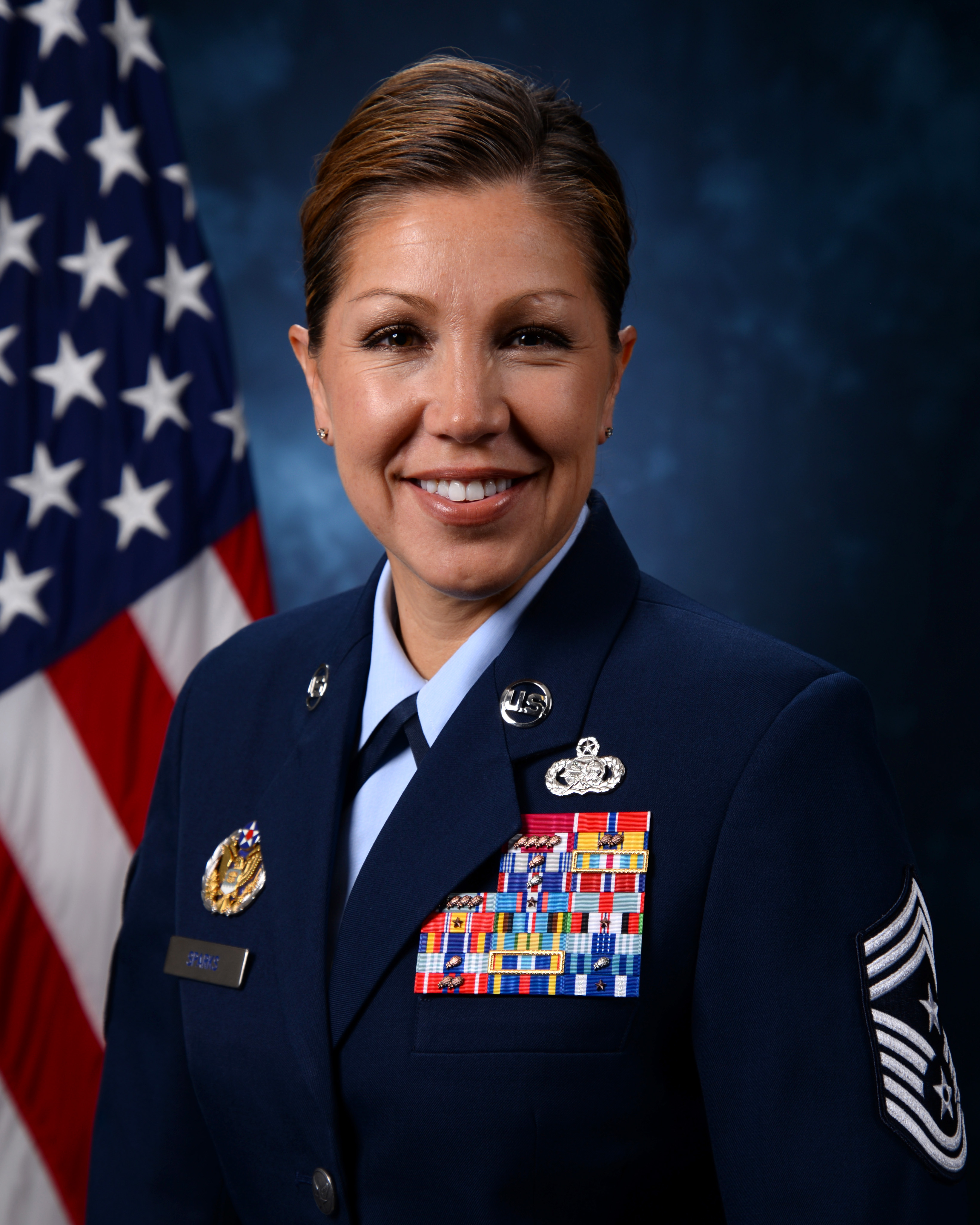 CHIEF MASTER SERGEANT SARAH A. SPARKS > United States Air Force Academy