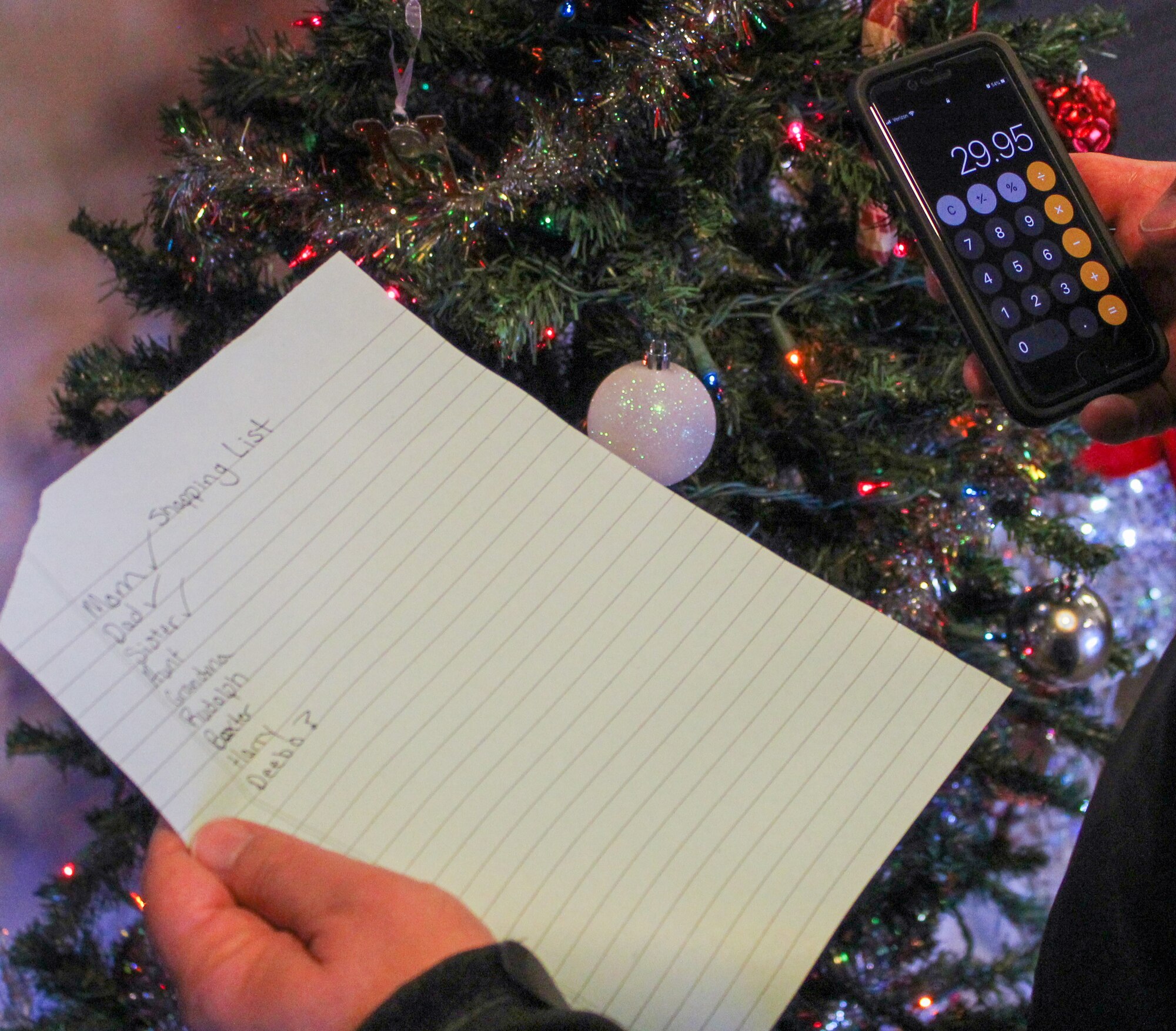Shopping as well as travel during the holidays can become a pricy task if Airmen aren’t careful of their travel situations and bank accounts. Careful planning and methodical choices can help make the end of the year enjoyable. (U.S. Air Force photo by Marcus Hill)