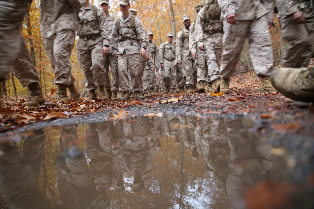 Photos from the H&S Battalion Hike