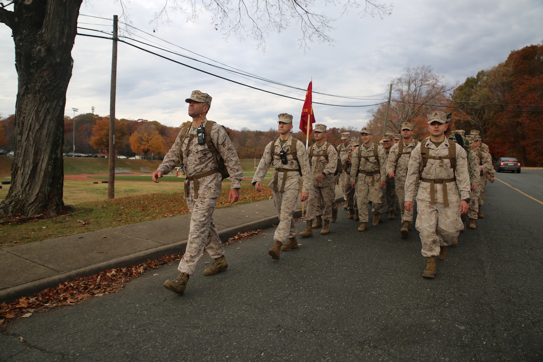 Photos from the H&S Battalion Hike