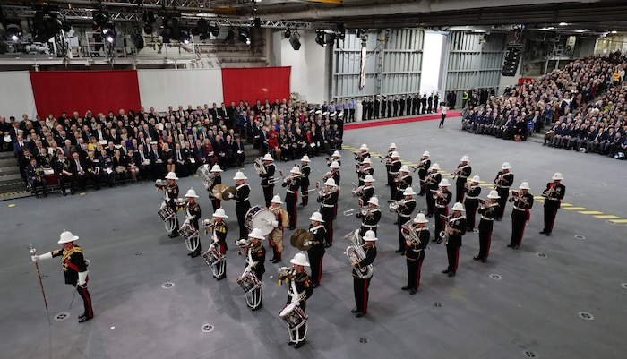 U.S. Sixth Fleet Commander Witnesses HMS Prince of Wales Commissioning