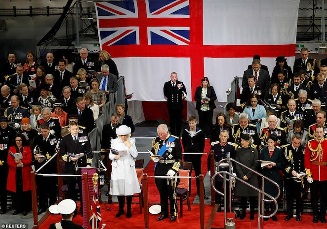 U.S. Sixth Fleet Commander Witnesses HMS Prince of Wales Commissioning