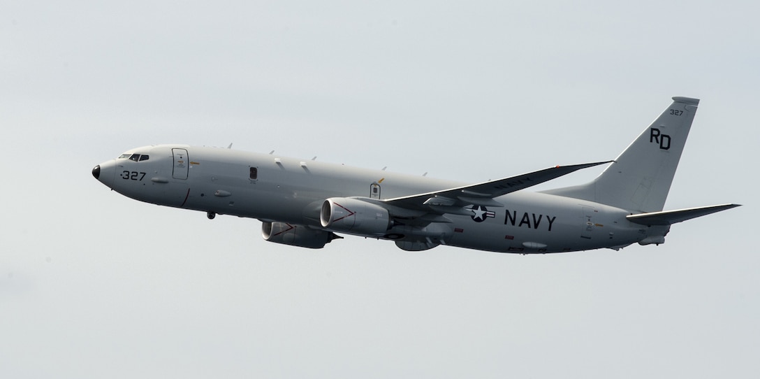 File photo of a U.S. Navy P-8A Poseidon.