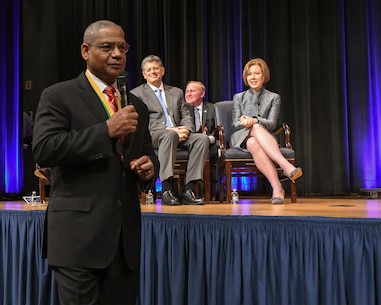 Pentagon Force Protection Agency retirement ceremony in honor of Mr. Jonathan Cofer, Pentagon Auditorium, December 9, 2019