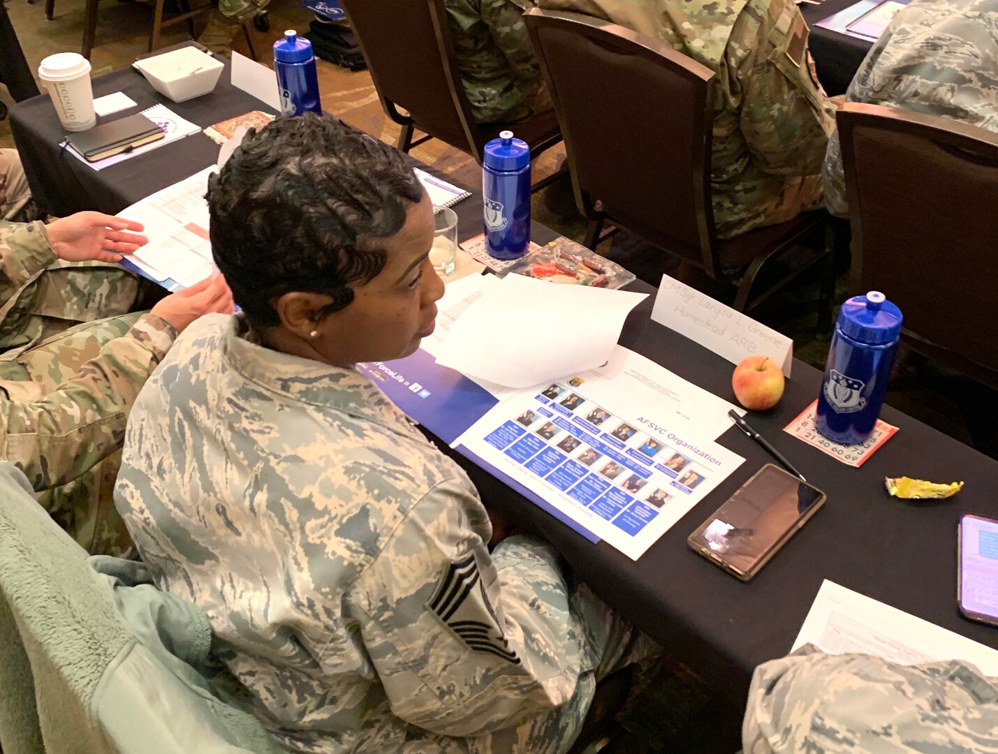 More than 220 force support officer and enlisted leaders gathered in Texas Nov. 18-22 at the 2019 FSS Leadership Training Workshop to help tackle big rock items impacting Airmen and families, and plan for future programs.