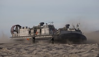 Marines beach landing craft