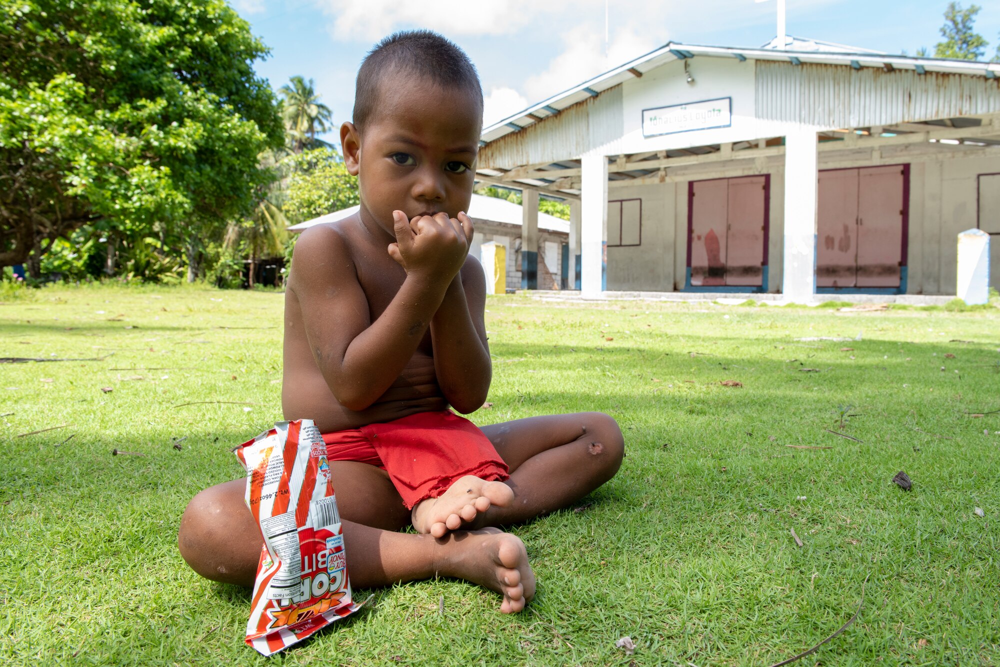 A young child