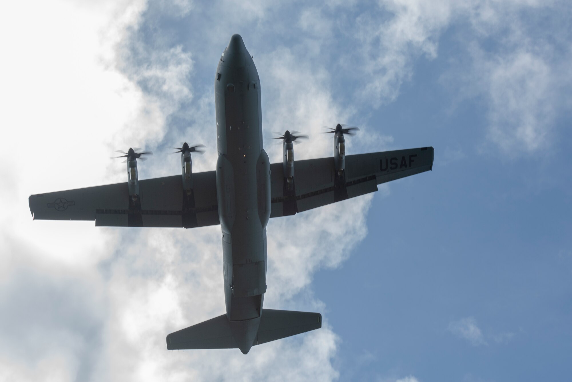 A U.S. Air Force C-130J Super Hercules