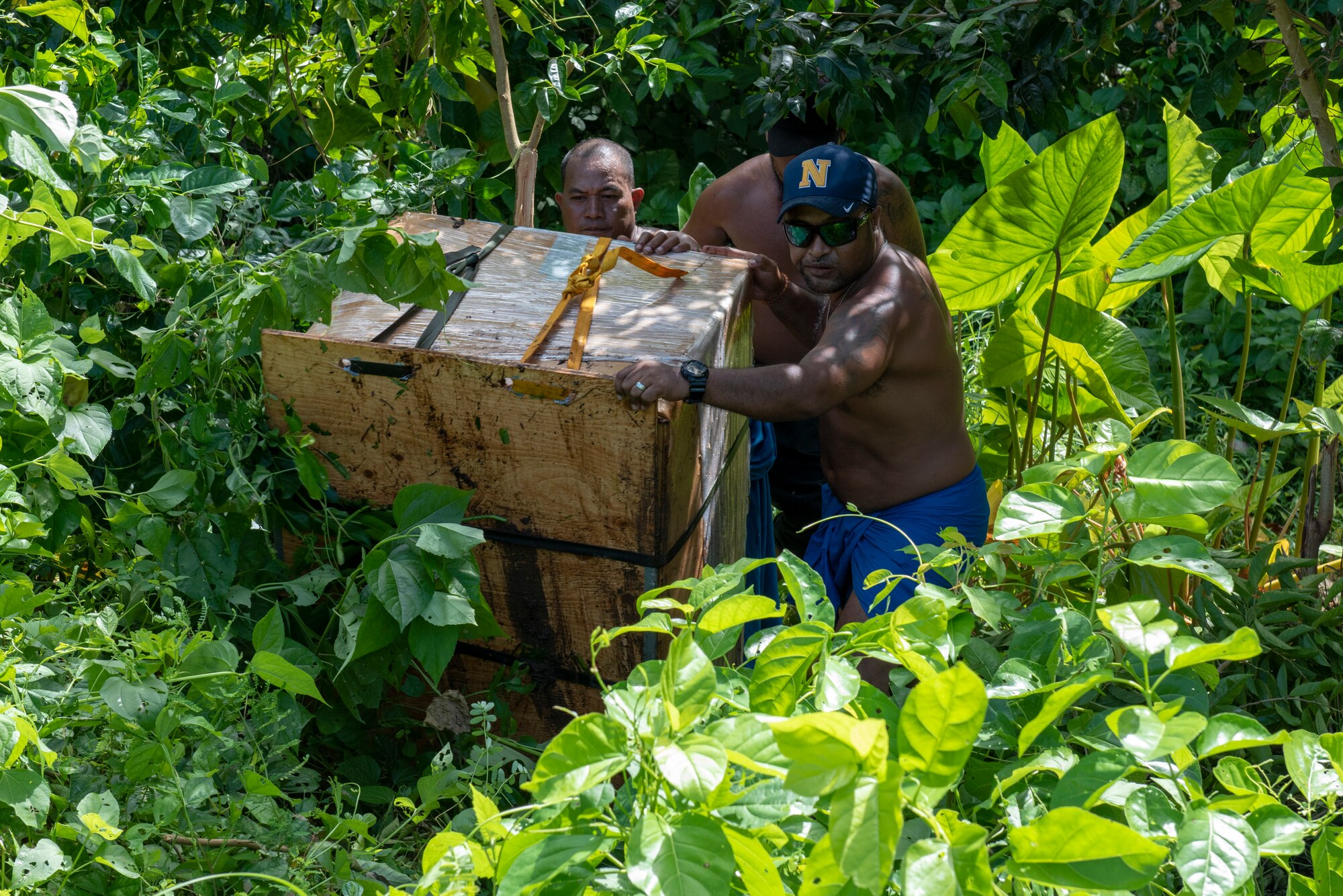 Villagers on the island of Wolea