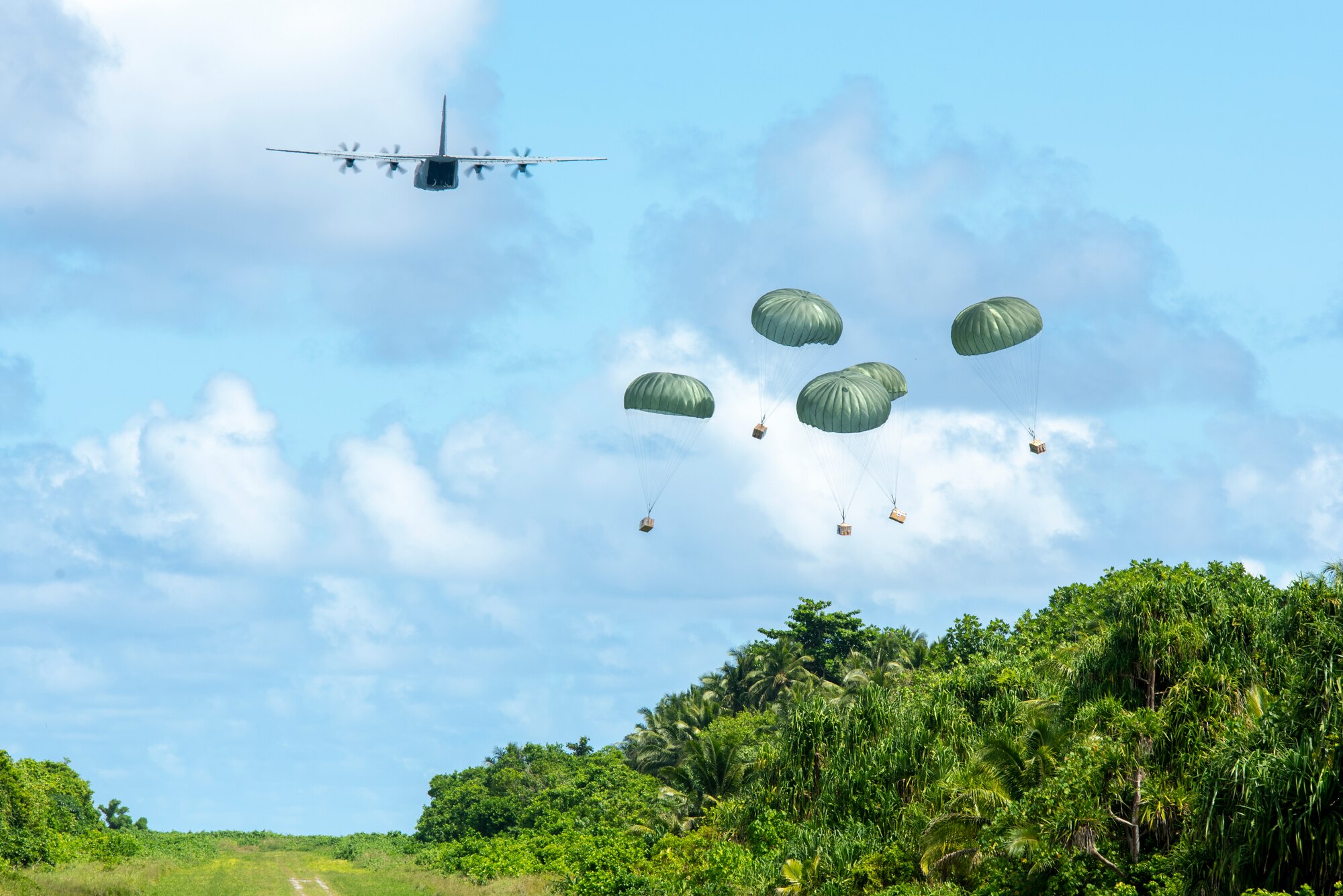 A U.S. Air Force C-130J Super Hercules