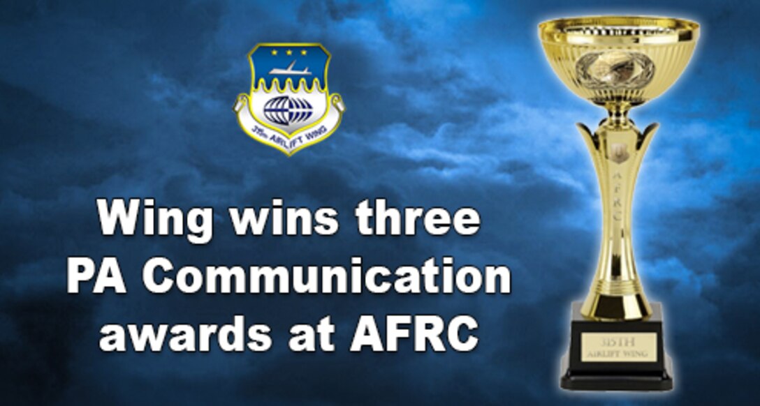 Wing wins PA Communication awards at AFRC