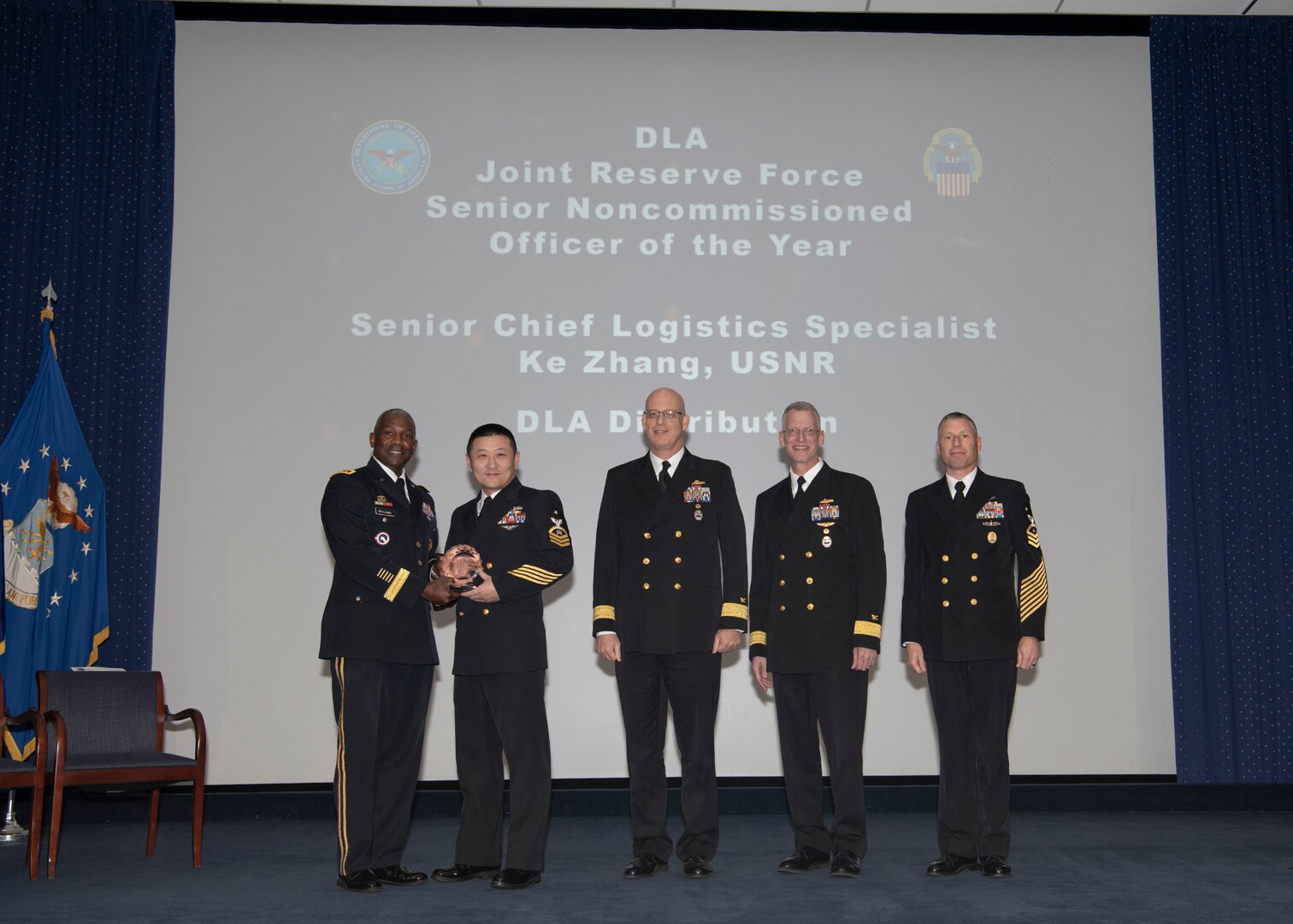 San Joaquin’s Zhang chosen as DLA Outstanding Senior Enlisted Reservist of the Year