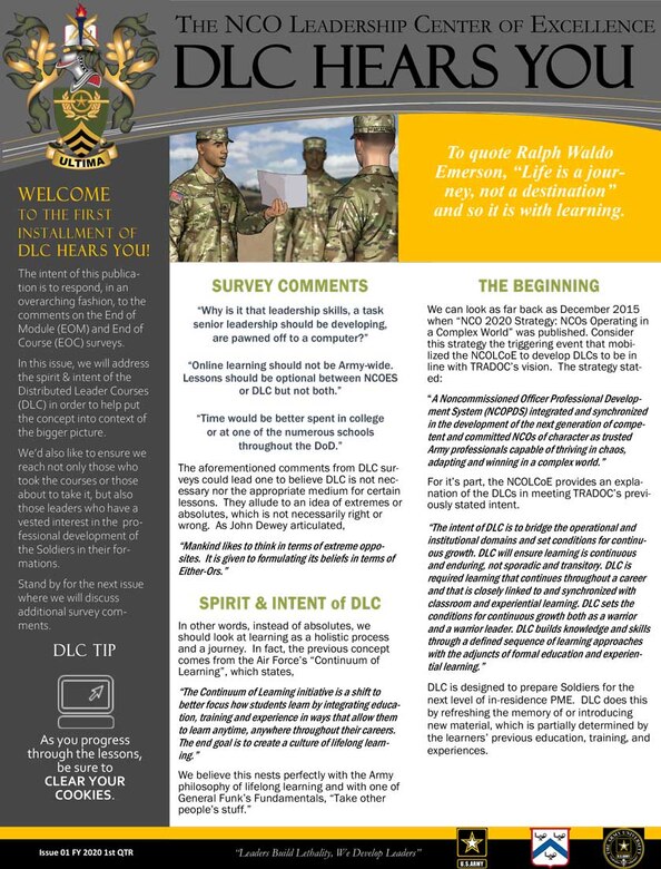 DLC Hears You Issue 1
