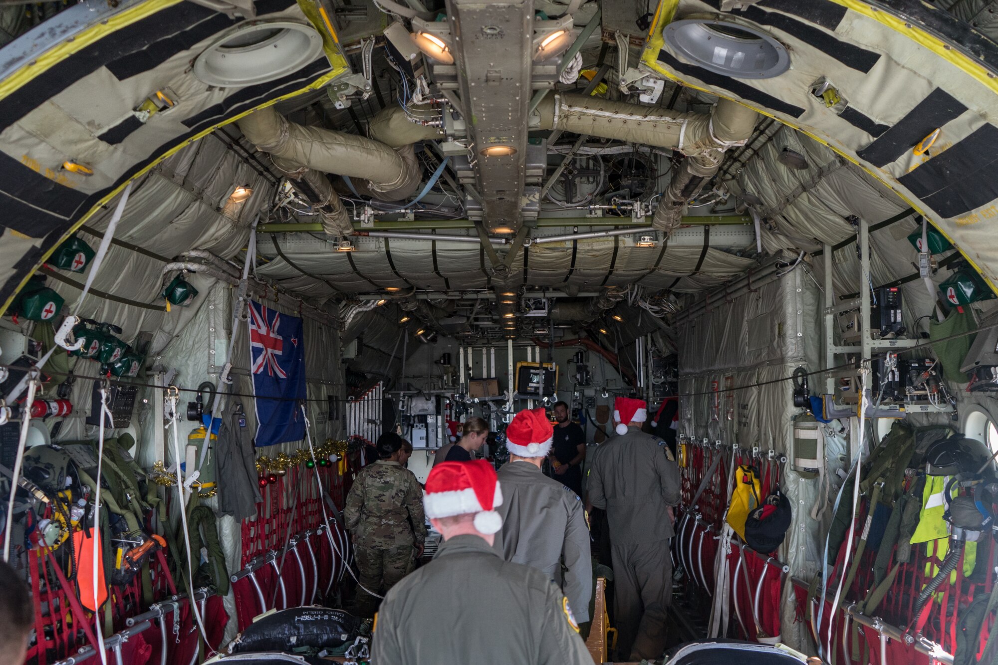 Aircrew assigned to the Royal New Zealand Air Force and U.S. Air Force