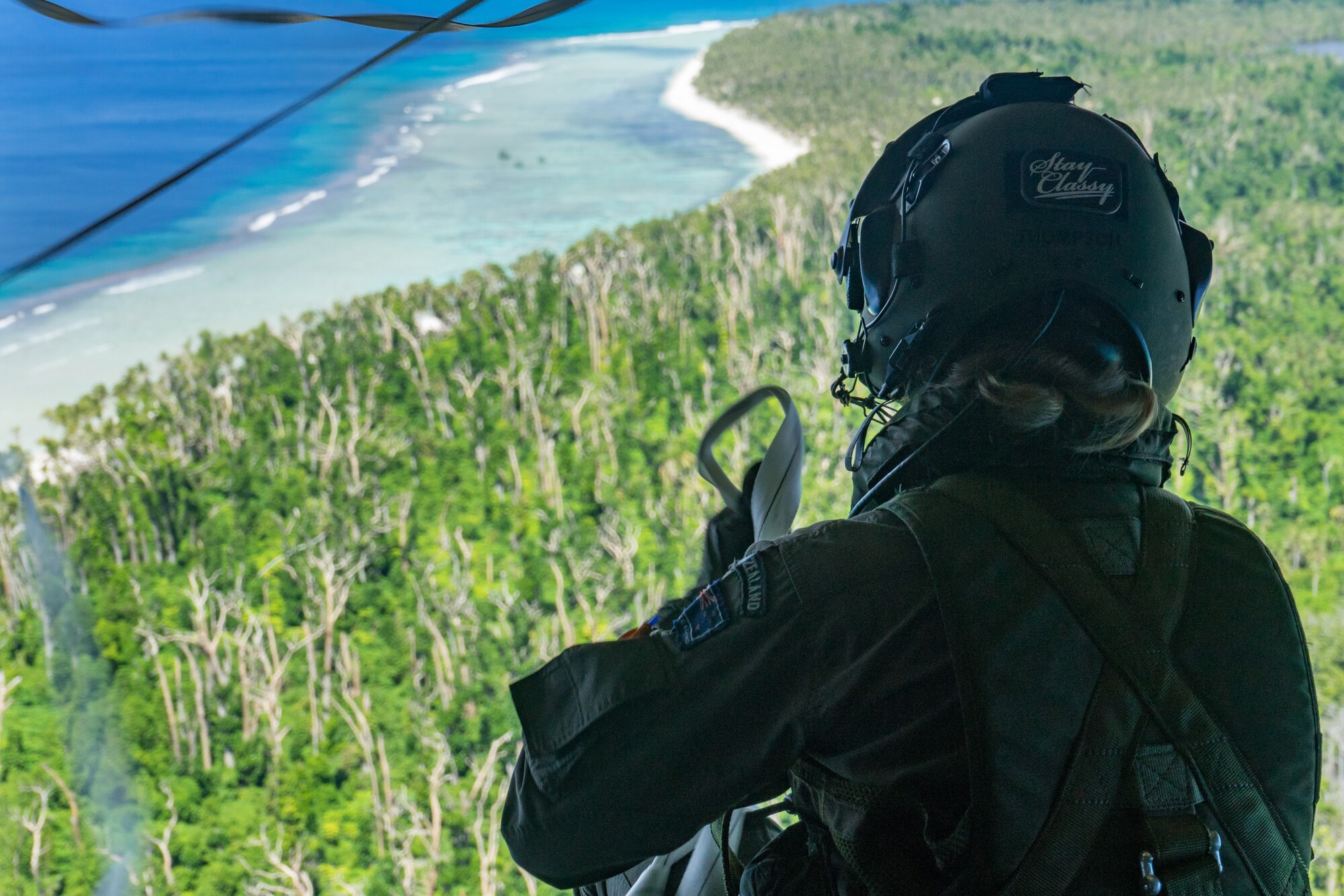 Royal New Zealand Air Force CPL Toni Thompson