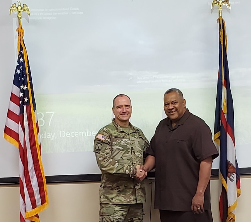 Army Reserve one-star general visits American Samoa to enhance capabilities