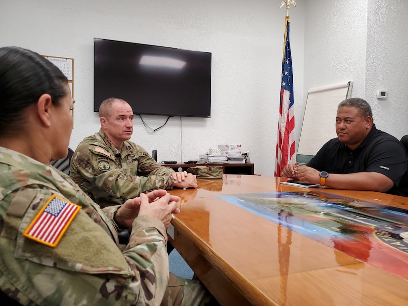 Army Reserve one-star general visits American Samoa to enhance capabilities