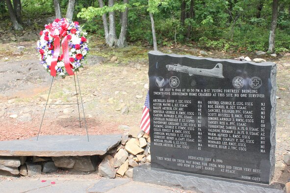 Westover CAP honors B-17 crash site