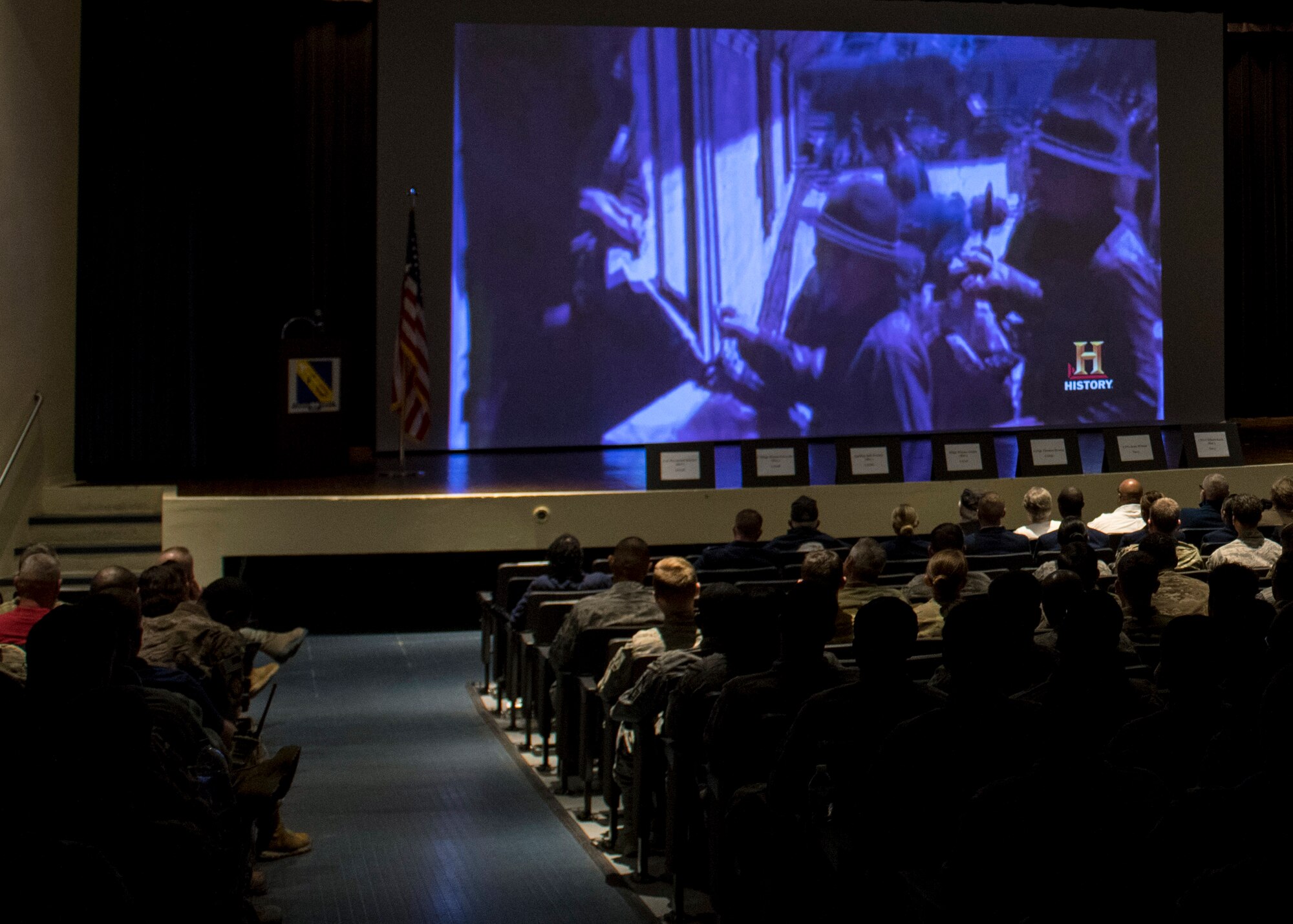 War Veterans speak at the Mission Support All Call