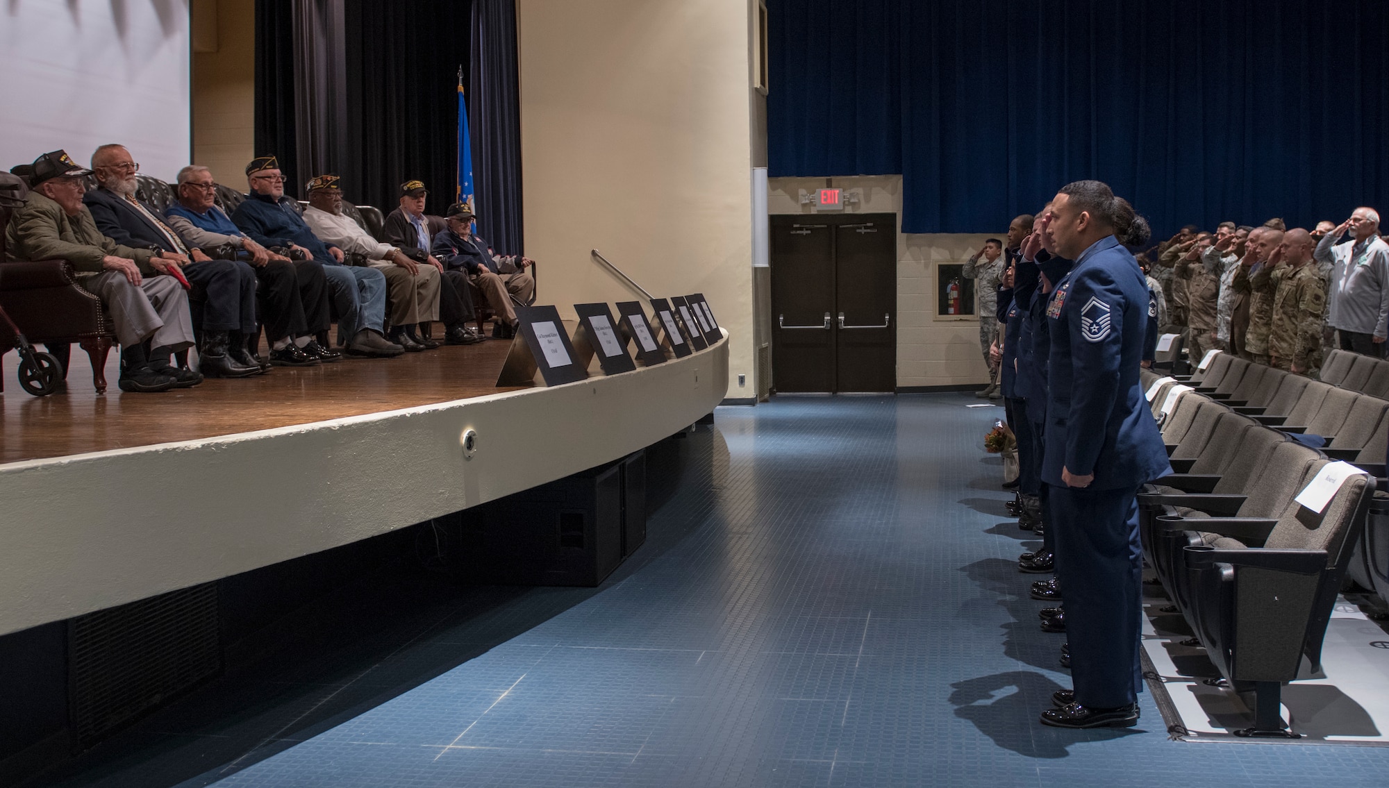 War Veterans Speak at Mission Support Group All Call