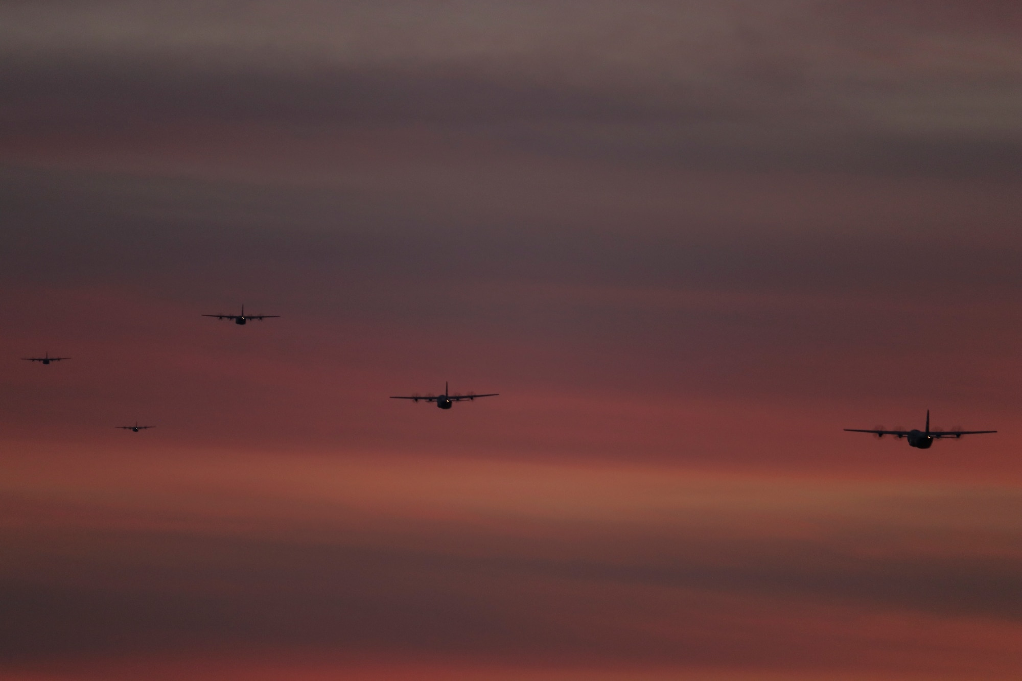 C-130s at Joint Forcible Entry 2019