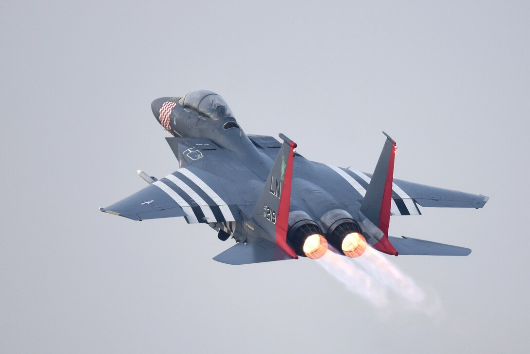 F-15E Strike Eagle takeoff