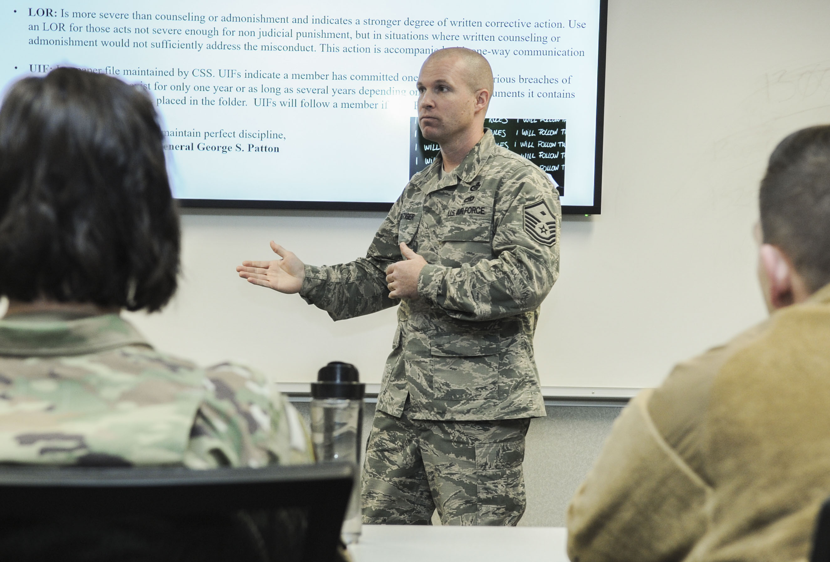 1st Sgts. offer mentoring panel > National Air and Space Intelligence ...