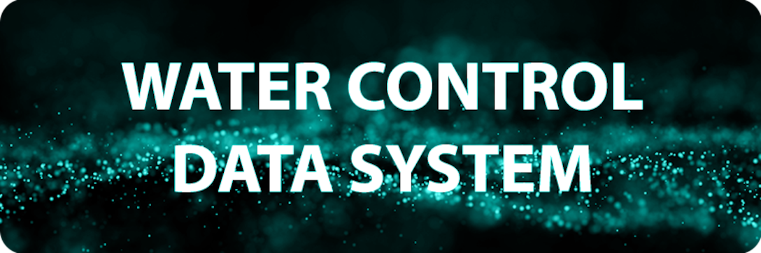 Water Control Data button