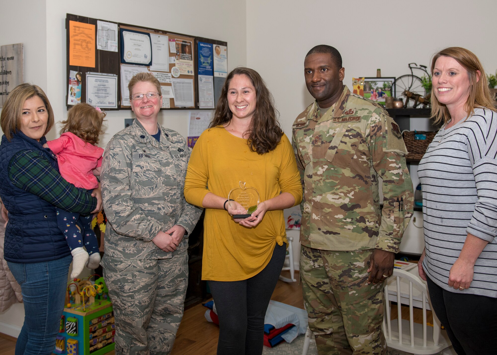 2019 Seymour Johnson Child Care Provider of the Year award