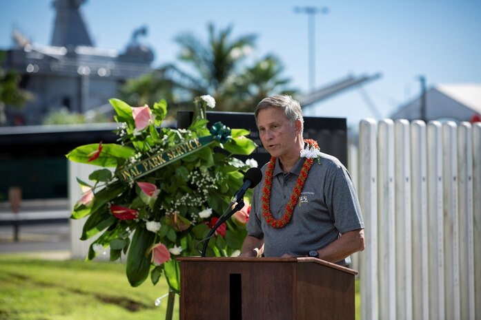 Assistant Secretary of the Navy Visits Pearl Harbor